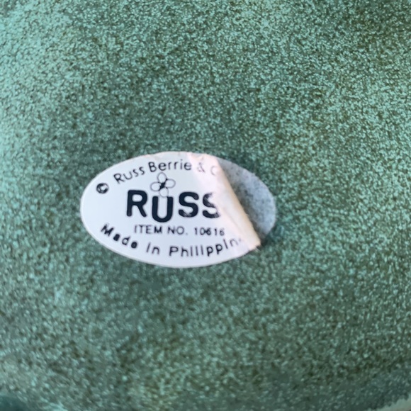 Russ jade small tea pot  cup and plate - Picture 3 of 8